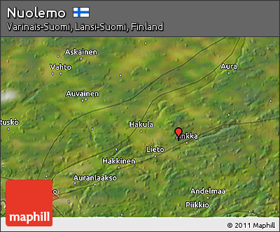 Satellite 3D Map of Nuolemo
