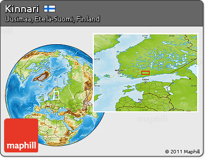 Physical Location Map of Kinnari