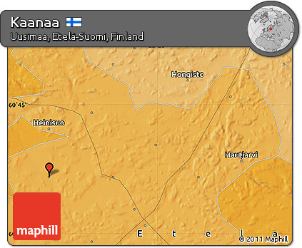 Political Map of Kaanaa