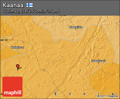 Political Map of Kaanaa