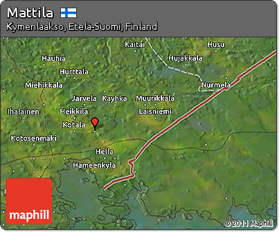 Satellite 3D Map of Mattila