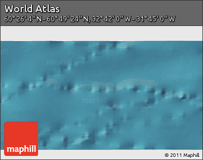 Satellite 3D Map of the Area around 60° 37' 44" N, 32° 13' 30" W
