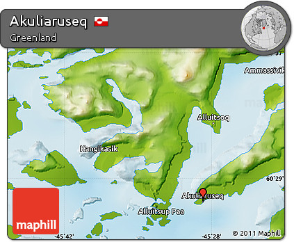 Physical Map of Akuliaruseq