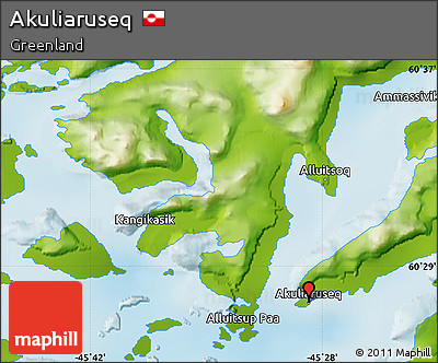 Physical Map of Akuliaruseq
