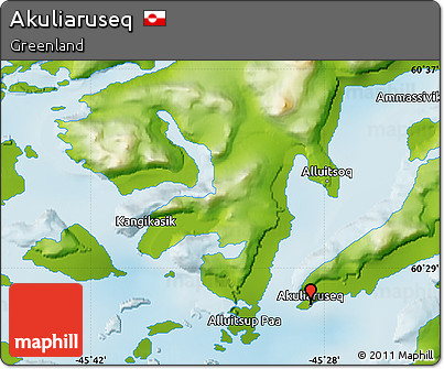 Physical Map of Akuliaruseq