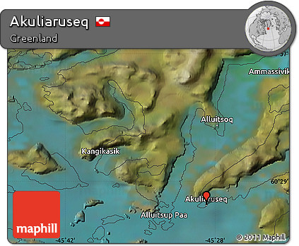 Satellite Map of Akuliaruseq