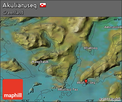 Satellite Map of Akuliaruseq