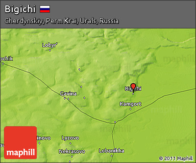 Physical 3D Map of Bigichi