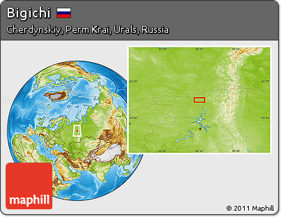 Physical Location Map of Bigichi