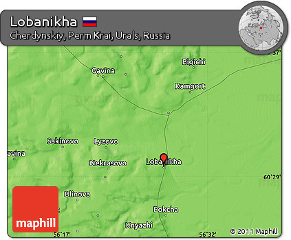 Political Map of Lobanikha