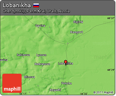 Political Map of Lobanikha