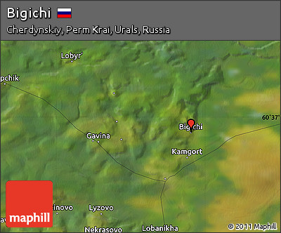 Satellite Map of Bigichi