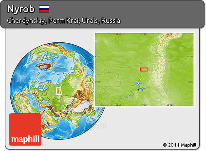 Physical Location Map of Nyrob