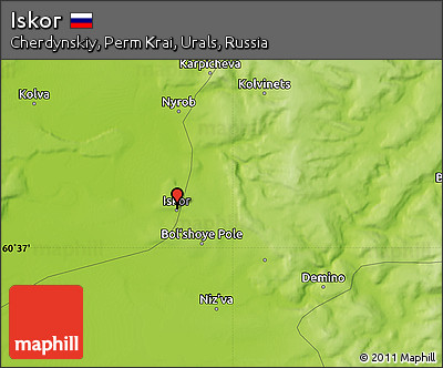 Physical Map of Iskor