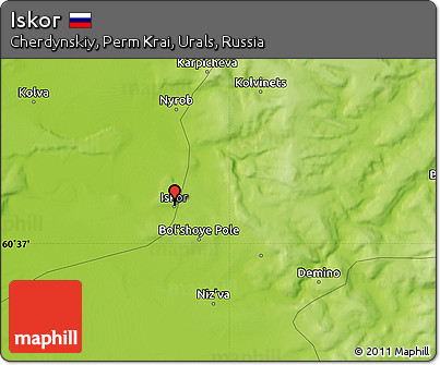 Physical Map of Iskor