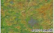 Satellite Map of the area around 60° 37' 44" N, 63° 49' 30" E