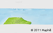 Physical Panoramic Map of the area around 60° 37' 44" N, 67° 55' 30" W