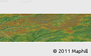 Satellite Panoramic Map of the area around 60° 37' 44" N, 85° 4' 29" E