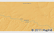 Political 3D Map of the area around 60° 37' 44" N, 87° 37' 30" E