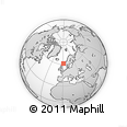 Outline Map of the Area around 60° 58' 34" N, 0° 55' 29" E, rectangular outline