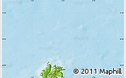 Physical Map of the area around 60° 58' 34" N, 0° 46' 30" W