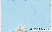 Shaded Relief Map of the area around 60° 58' 34" N, 0° 46' 30" W