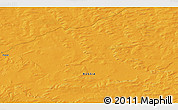 Political 3D Map of the area around 60° 58' 34" N, 107° 10' 30" E