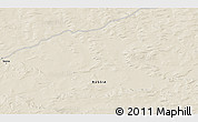 Shaded Relief 3D Map of the area around 60° 58' 34" N, 107° 10' 30" E