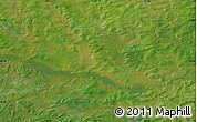 Satellite Map of the area around 60° 58' 34" N, 107° 10' 30" E