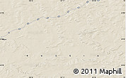 Shaded Relief Map of the area around 60° 58' 34" N, 107° 10' 30" E