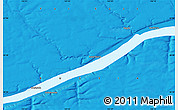 Political Map of the area around 60° 58' 34" N, 125° 52' 30" E