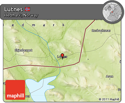 Physical Map of Lutnes