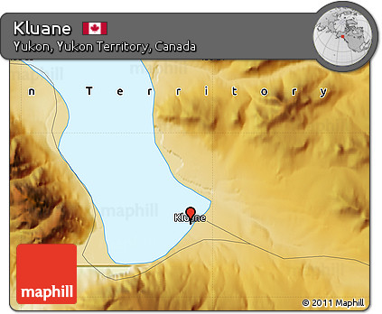 Physical Map of Kluane