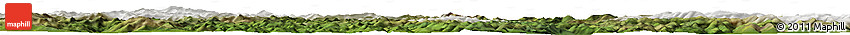 Satellite Horizon Map of the Area around 60° 58' 34" N, 147° 7' 30" E