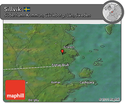 Satellite 3D Map of Sillvik