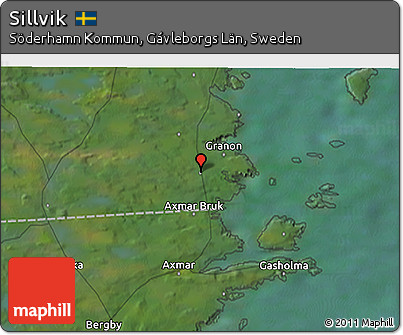 Satellite 3D Map of Sillvik