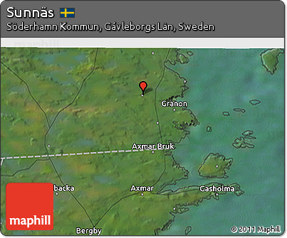 Satellite 3D Map of Sunnäs