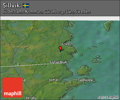 Satellite 3D Map of Sillvik