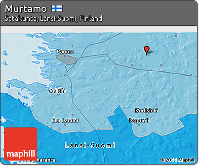 Political 3D Map of Murtamo