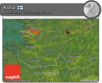Satellite 3D Map of Kolla