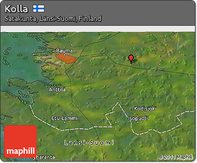 Satellite 3D Map of Kolla