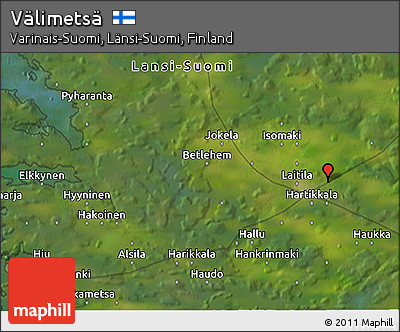 Satellite 3D Map of Välimetsä