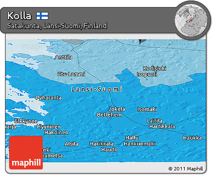 Political Panoramic Map of Kolla