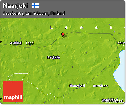 Physical Map of Naarjoki