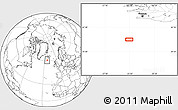 Blank Location Map of the area around 60° 58' 34" N, 23° 43' 30" W