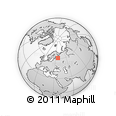 Outline Map of the Area around 60° 58' 34" N, 36° 37' 30" E, rectangular outline