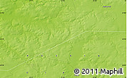 Physical Map of the area around 60° 58' 34" N, 52° 46' 29" E