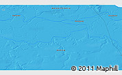 Political 3D Map of the area around 60° 58' 34" N, 73° 10' 30" E