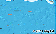 Political Map of the area around 60° 58' 34" N, 74° 1' 30" E
