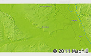 Physical 3D Map of the area around 60° 58' 34" N, 89° 19' 29" E